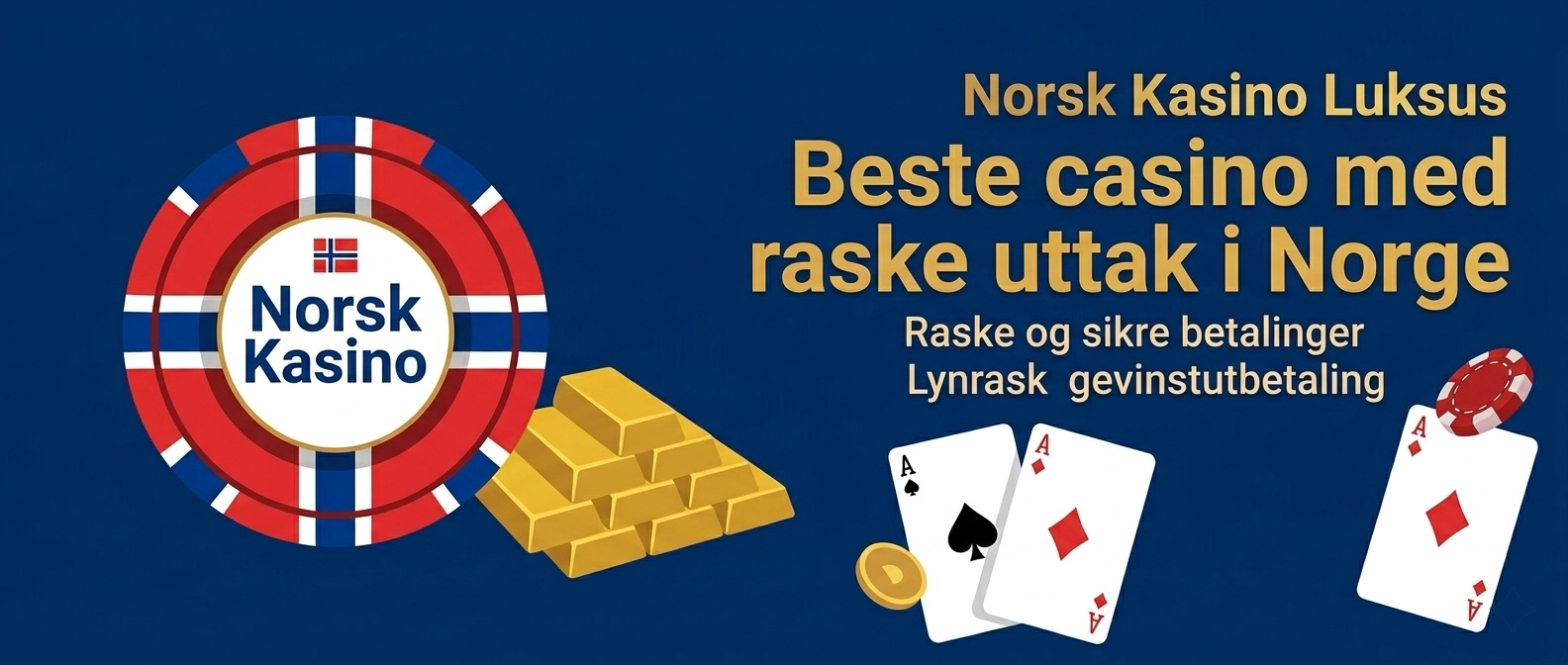 casino med raske uttak